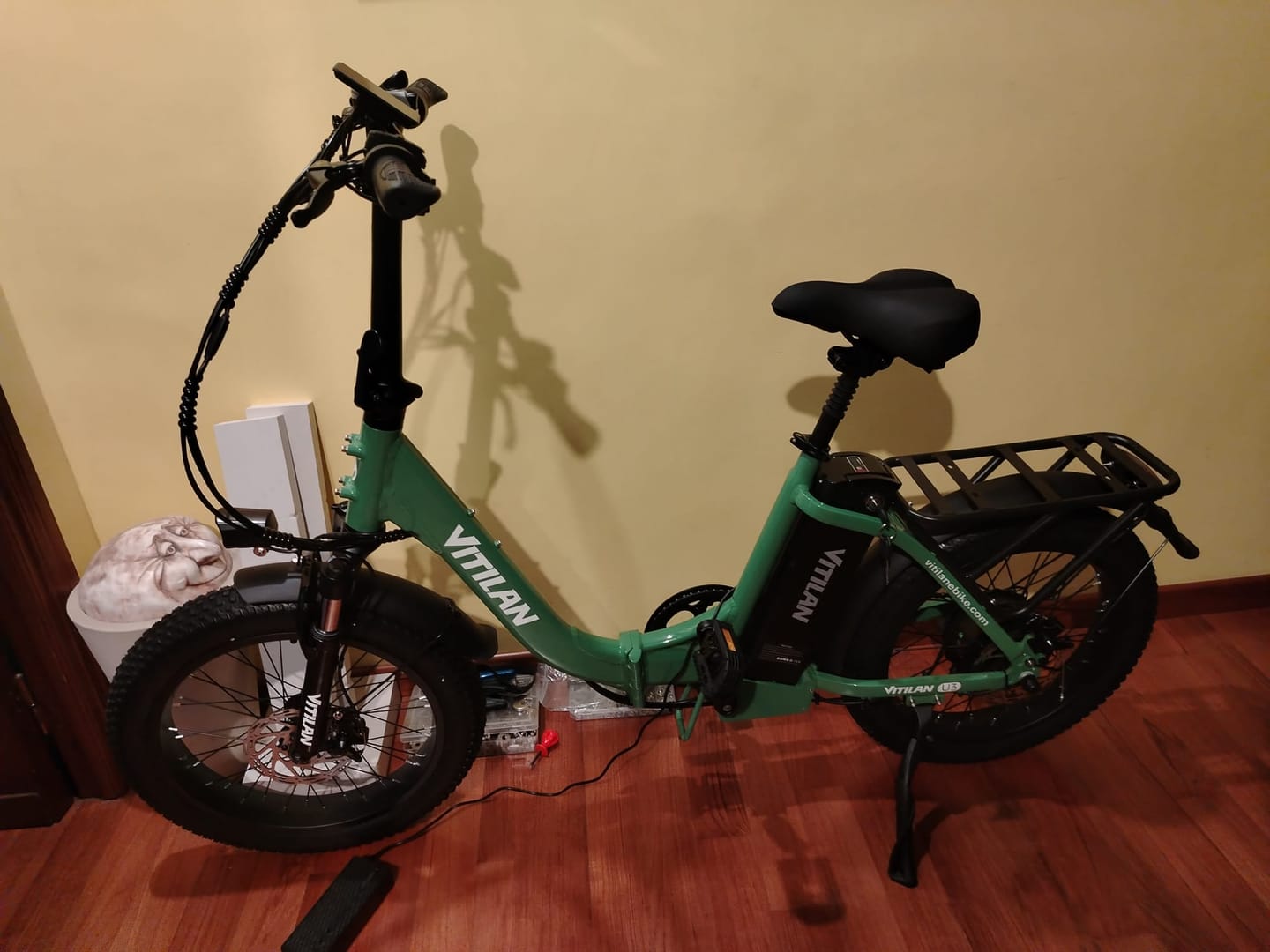 Customer photo review of U3 Commute Foldable Fat Tire Electric Bike