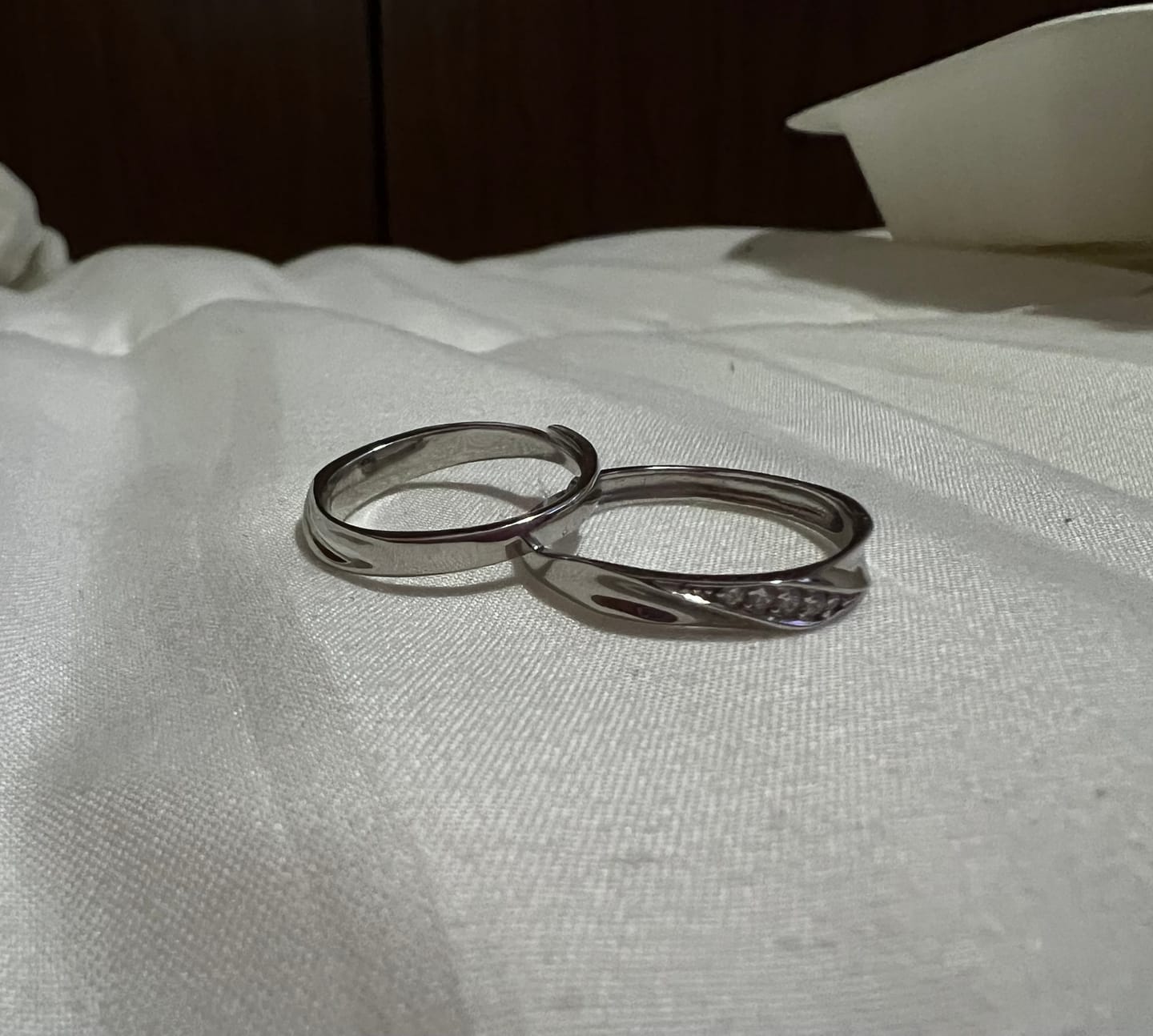 Customer photo review of Anillo Ajustable Pareja Classic Plata 925