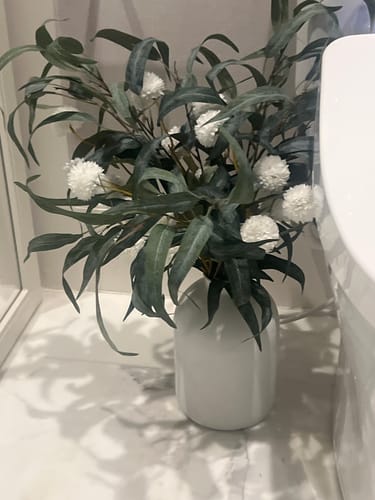Customer photo review of Arlo Vase - Matt White