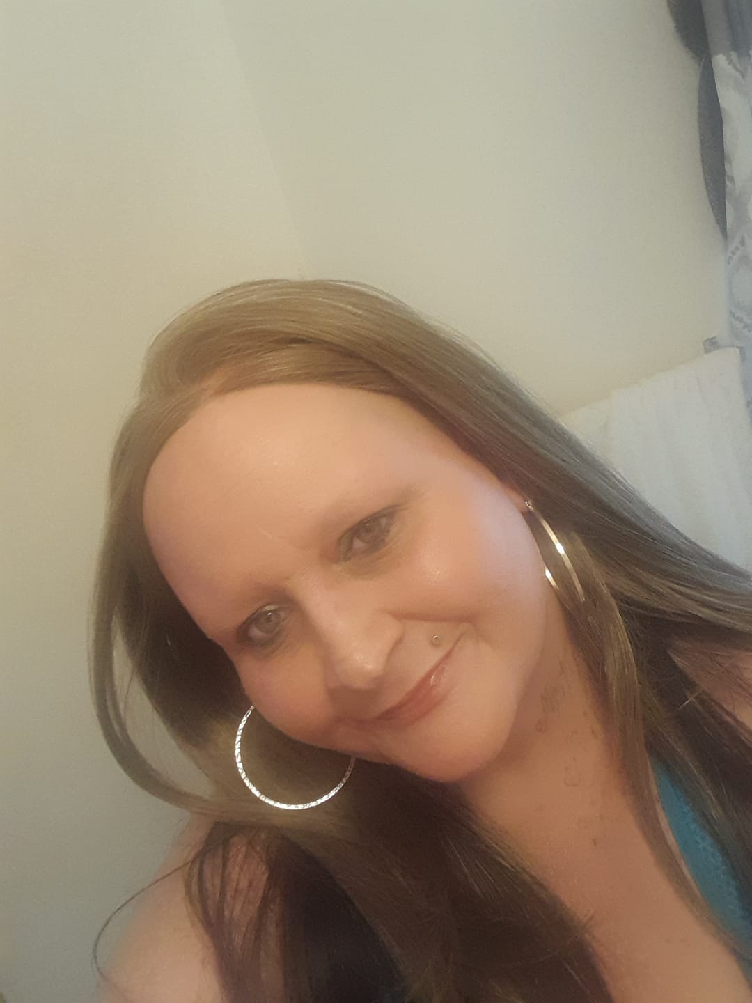 Customer photo review of Zury Sis 360 Full Lace All Around Human Hair Blend HD Lace Front Wig - JULIA