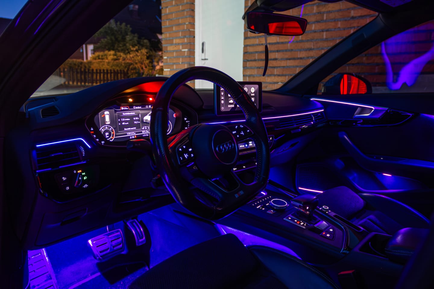 Customer photo review of B9/B9.5 Dashboard Ambient Lighting