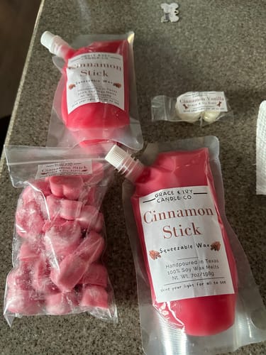 Customer photo review of Heart Tart Soy Wax Melt Bag (Medium Bag - Classic Collection)