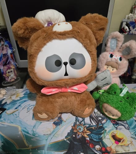 Customer photo review of MR.PA Animal Party 400% Series Plush Blind Box
