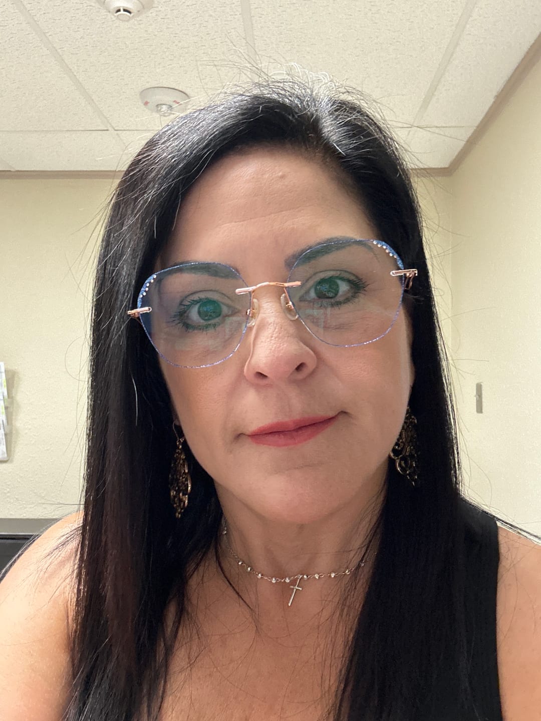 Customer photo review of Aurora Eyeglasses