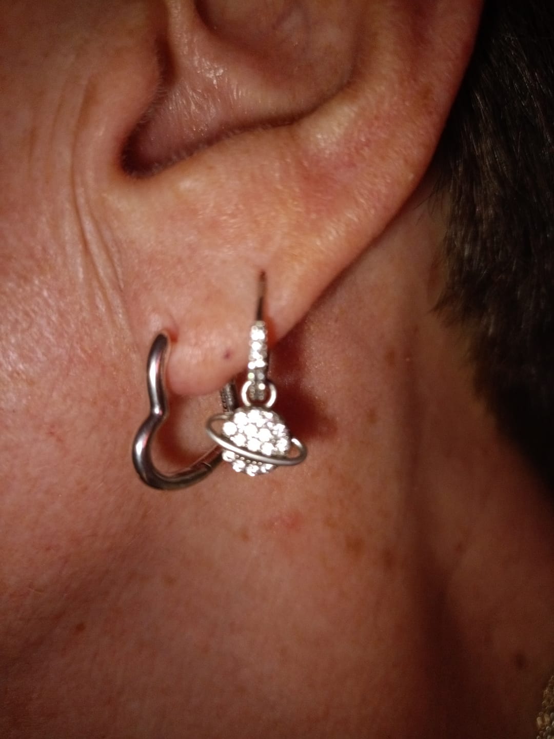 Customer photo review of Pendientes Adoración