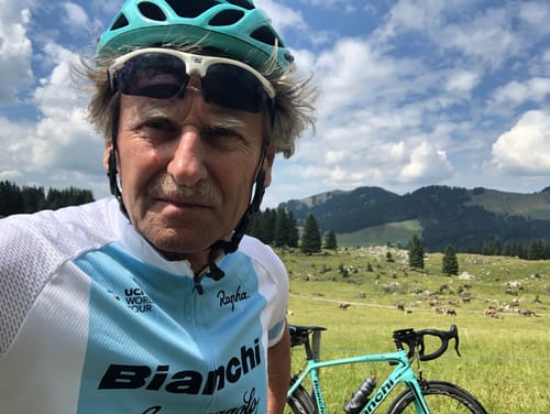 Customer photo review of uci Campagnolo  Bianchi Short Sleeve Cycling Kits