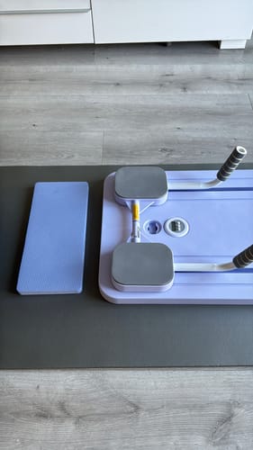 Customer photo review of Reformly Pilates Board + 60-Day Transformation Program