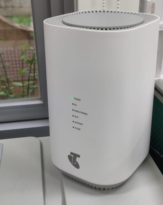 Customer photo review of Telstra 5G Home Modem AW1000 Unlocked Compatible with All Carriers Wi-Fi 6 AX3600