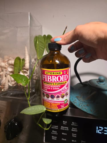 Customer photo review of Organic Fibroid Bitters 16oz