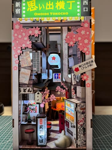 Customer photo review of Kyoto Gion Book Nook Kit