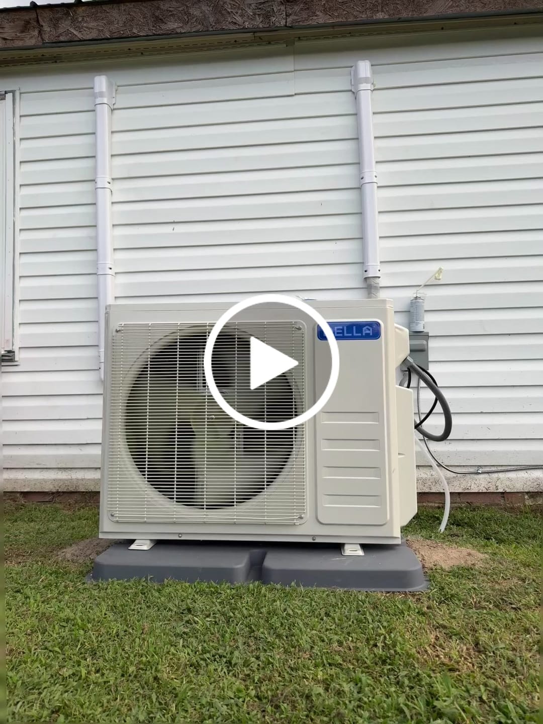 Customer video review of DELLA Vario Series 28000 BTU Dual Zone Mini Split AC (18k+18k) - Up to 2000 Sq.Ft.