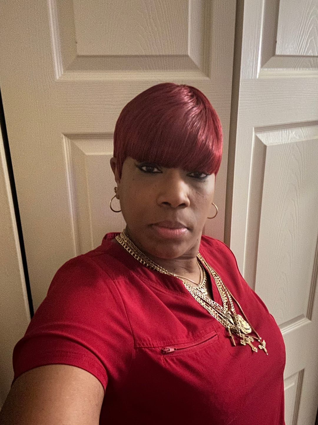 Customer photo review of Outre Wigpop Full Wig - NOLA