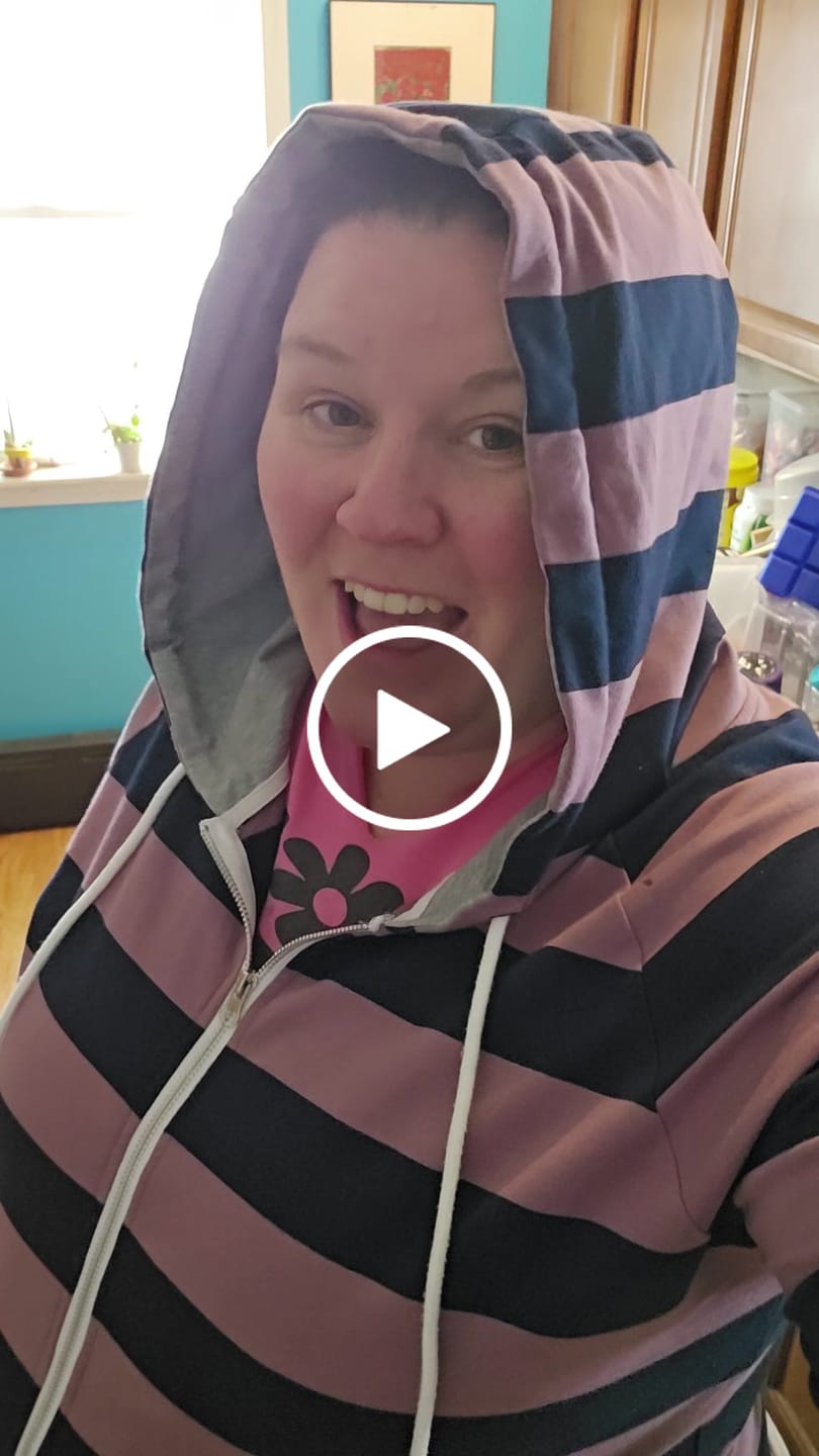 Customer video review of Toula Purple Full Zip
