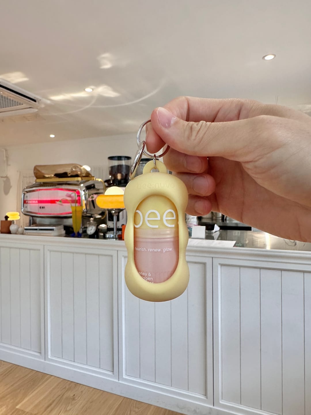 Customer photo review of honey & collagen lip butter