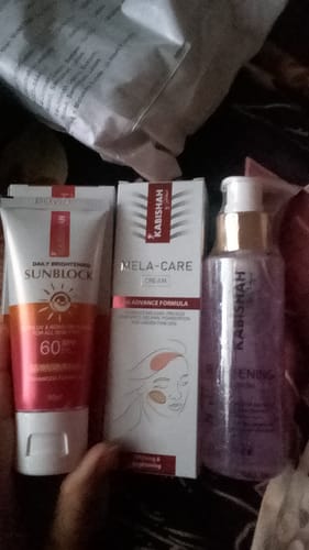 Customer photo review of Melasma Bundle - 24 Hours Protection