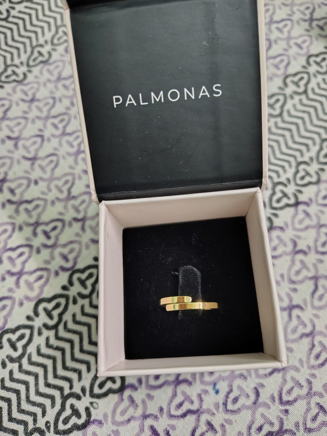 Customer photo review of Lovers Adjustable Ring