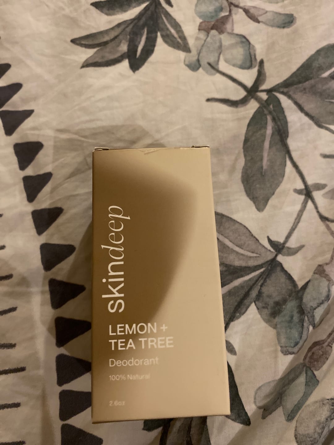 Customer photo review of DEODORANT
