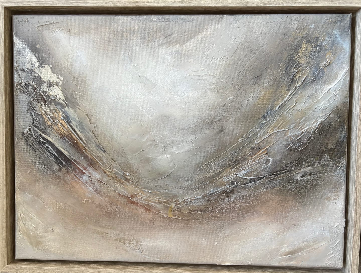 Customer photo review of The Hope That Shines- Original Oil Painting on 32x42cm Framed Canvas