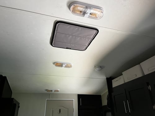 Customer photo review of Roof Vent Fan Insulated Cover