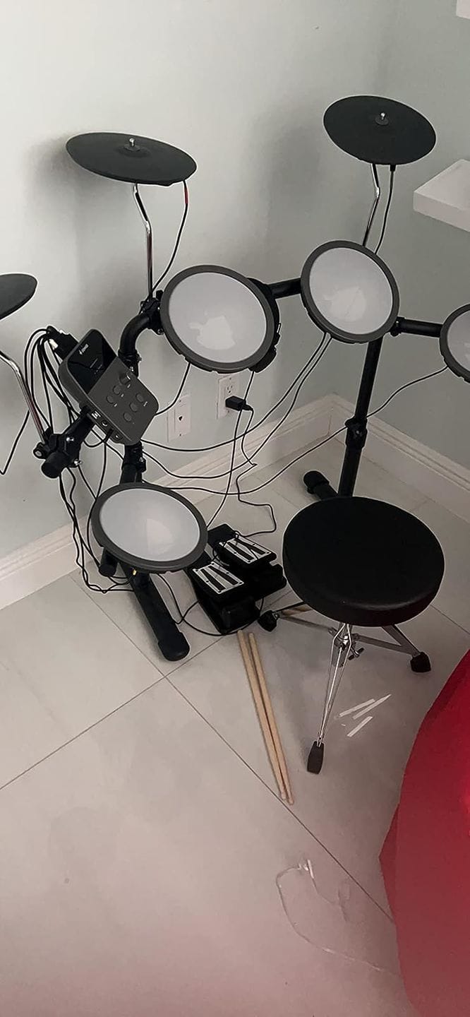 Customer photo review of Batterie électronique Donner DED-70 avec casque/siège de batterie