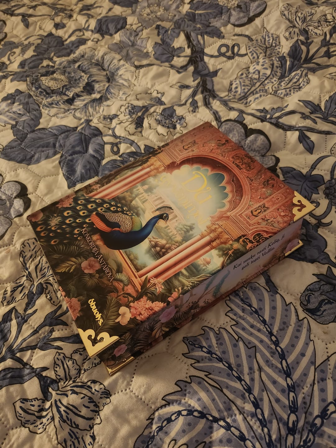 Customer photo review of Du gyvenimai: kultinis dvasinės literatūros šedevras – riboto tiražo kolekcinis leidimas + galimybė personalizuoti + metalo kampai + spalvota puslapių briauna