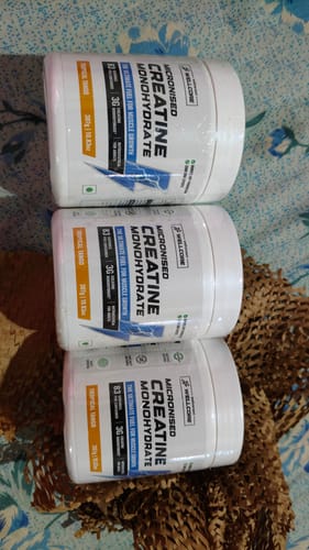 Customer photo review of Wellcore - Pure Micronised Creatine Monohydrate (307g, 83Servings) Tropical Tango