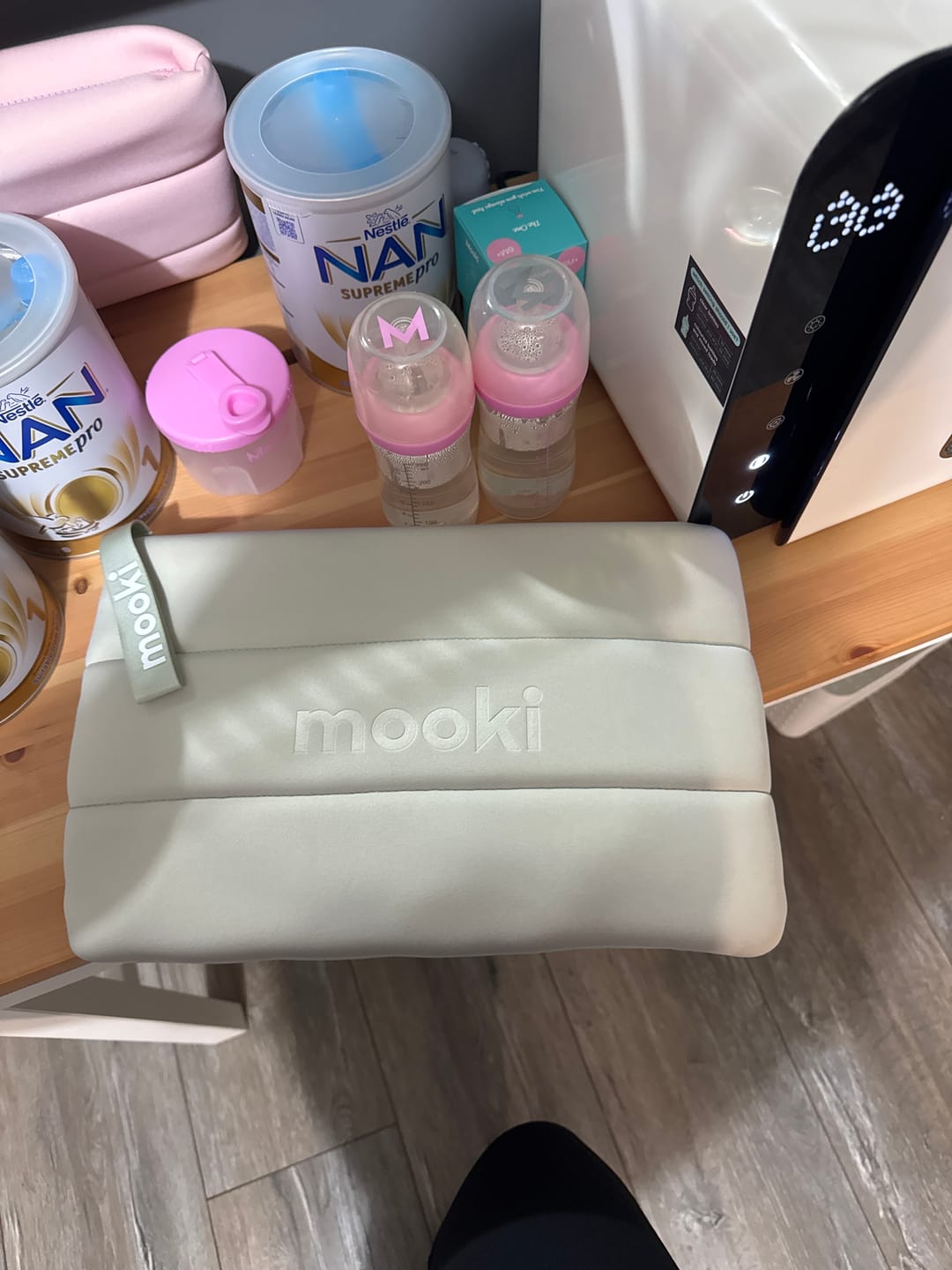 Customer photo review of The Cloud Bottle Bag