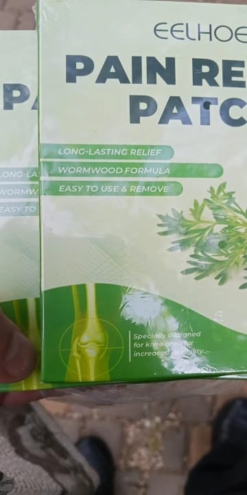 Customer photo review of Natural Herbal Knee Patches