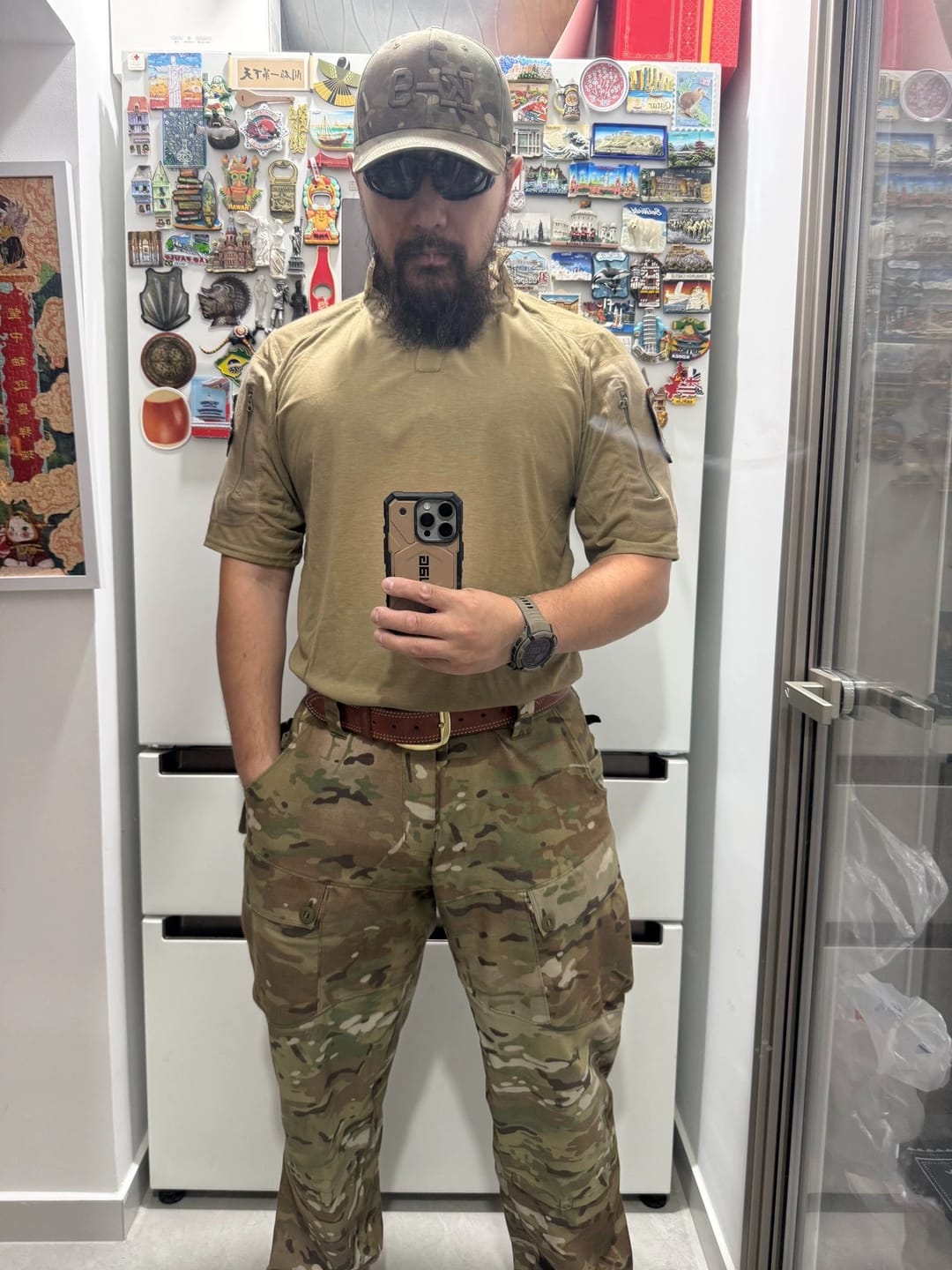 Customer photo review of Lightweight Assaulter Combat T-Shirt