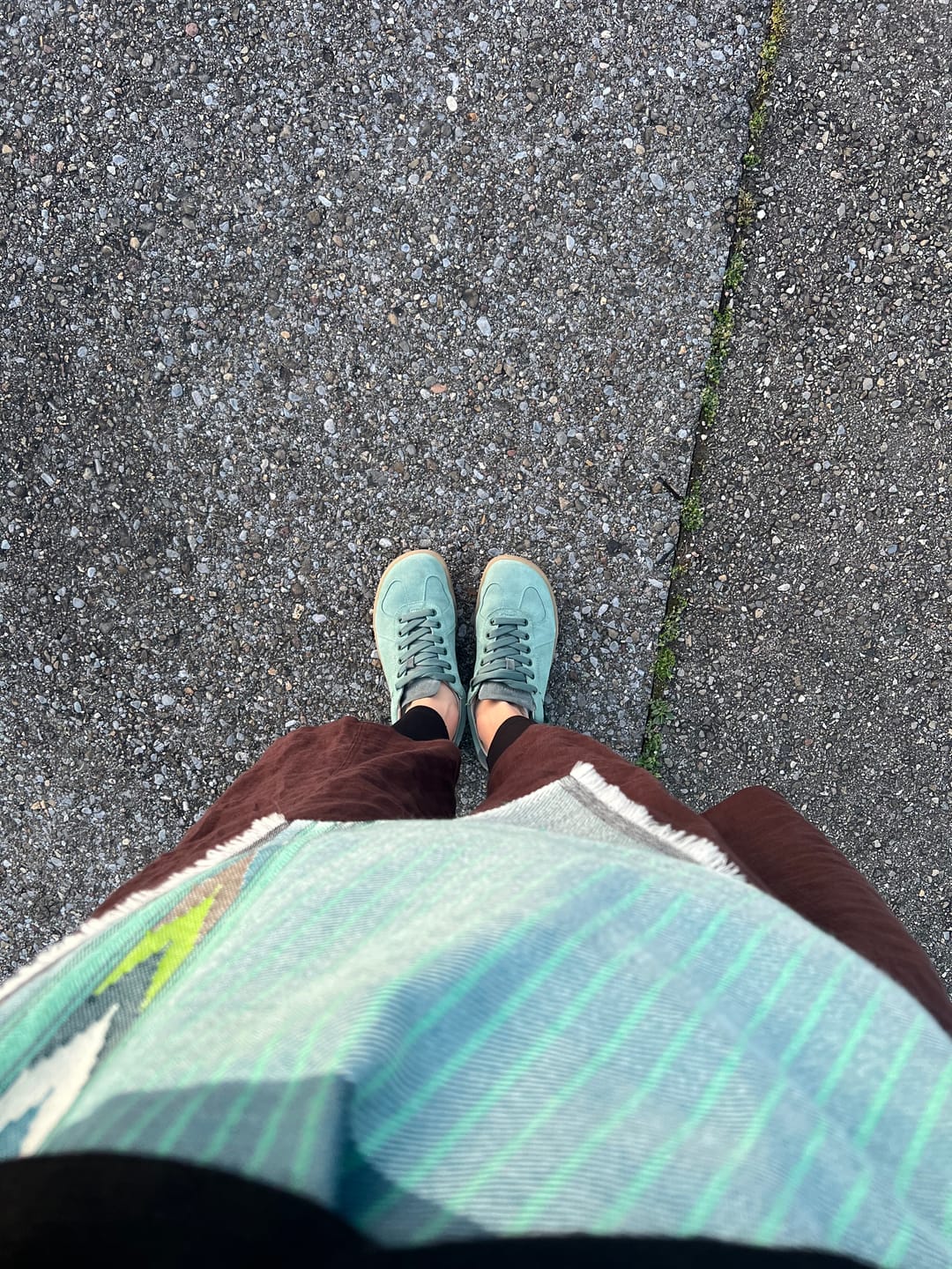 Customer photo review of NEW! Light Wool Cape Fusion Teal