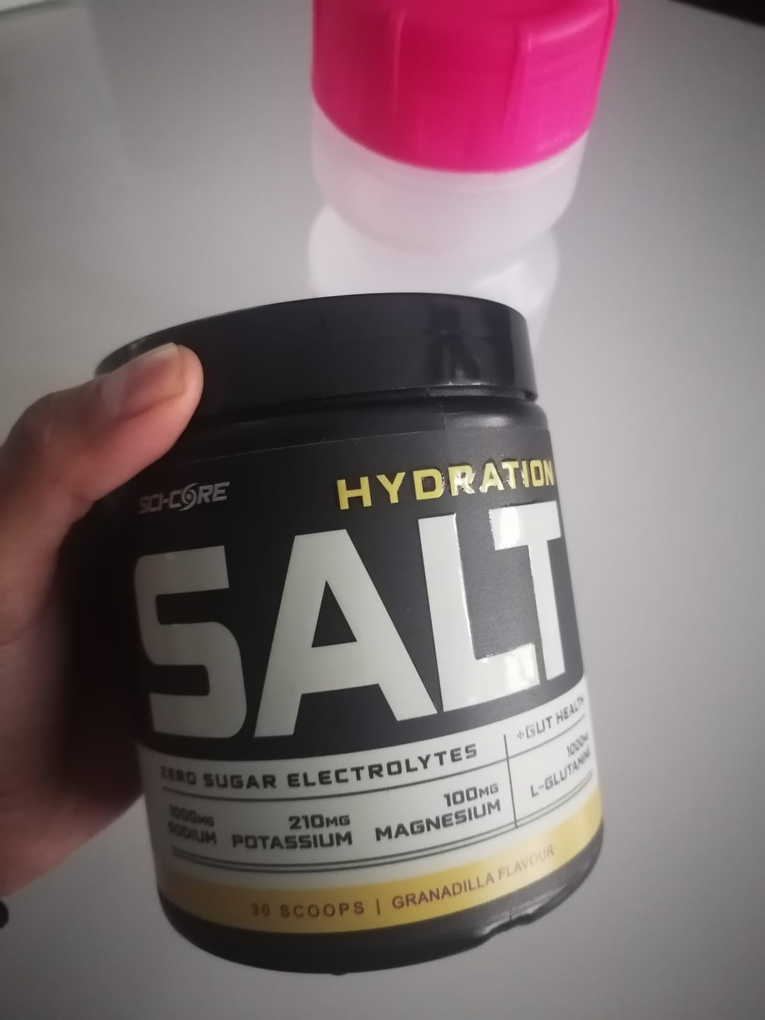 Customer photo review of HYDRATION SALT Granadilla Flavour