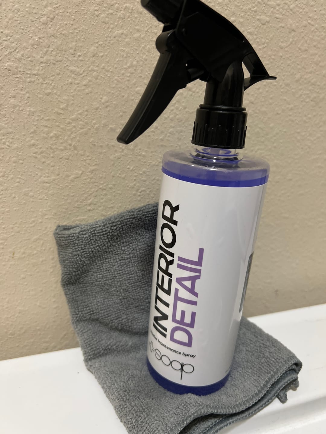 Customer photo review of +Soap Interior Detail Spray
