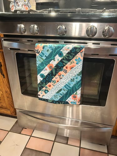 Customer photo review of Tribal Garden - Fat Quarter Bundle