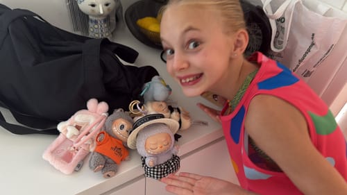 Customer photo review of Labubu Seated Plush