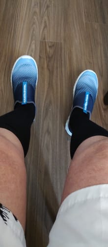 Customer photo review of Performance Eucalyptus Compression Socks