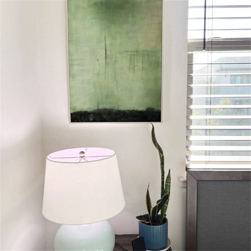 Customer photo review of Abstract Painting Canvas #AP065
