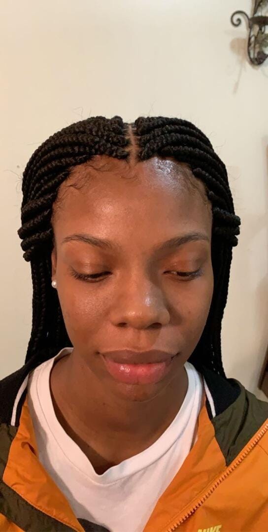 Customer photo review of 3X RUWA 24" - African Collection Pre-Stretched Kanekalon Braid