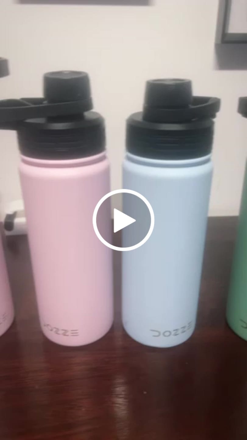Customer video review of DOZZE Cruiser Water Bottle