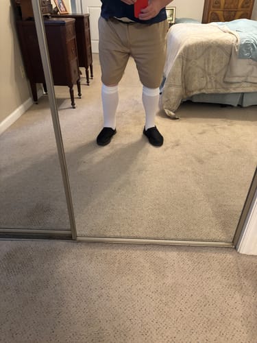 Customer photo review of Performance Eucalyptus Compression Socks