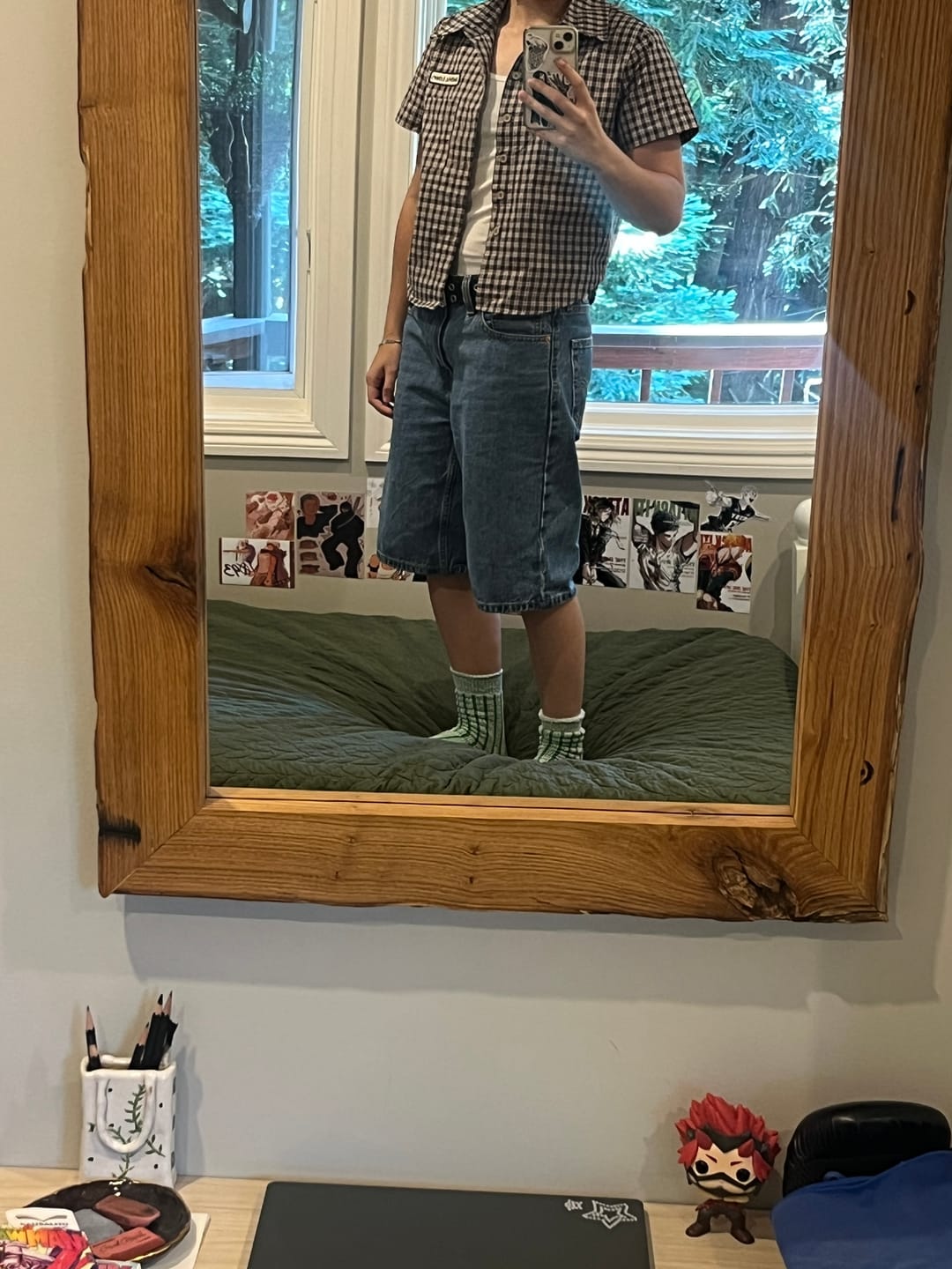 Customer photo review of Aelfric Eden Plaid Shirt