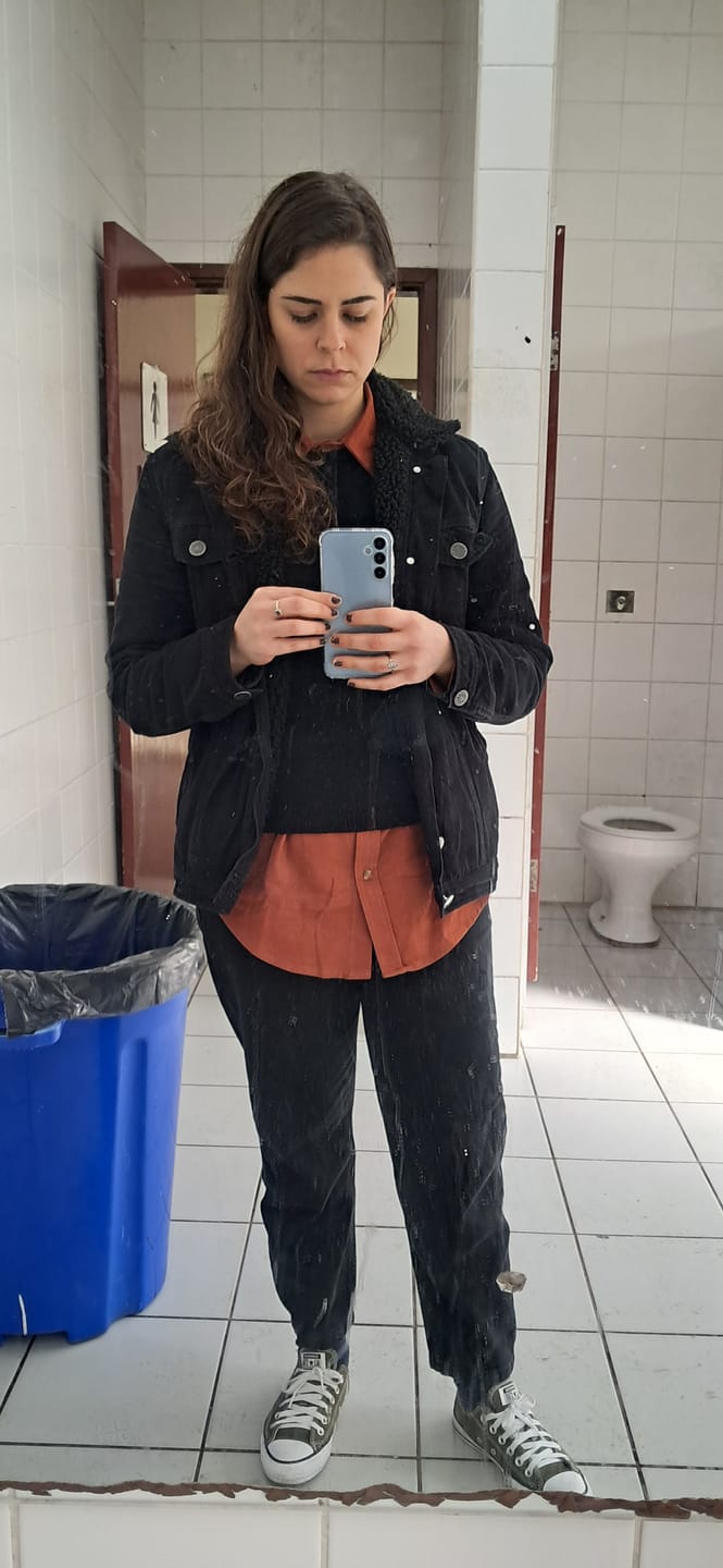 Customer photo review of Camisa Cupuaçu Terracota
