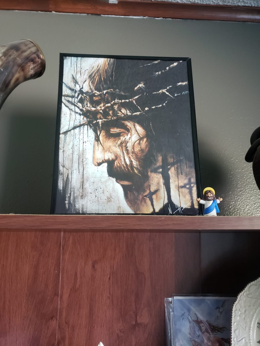 Customer photo review of NEW COLOR EDIT - Redeemer's Love With Crosses