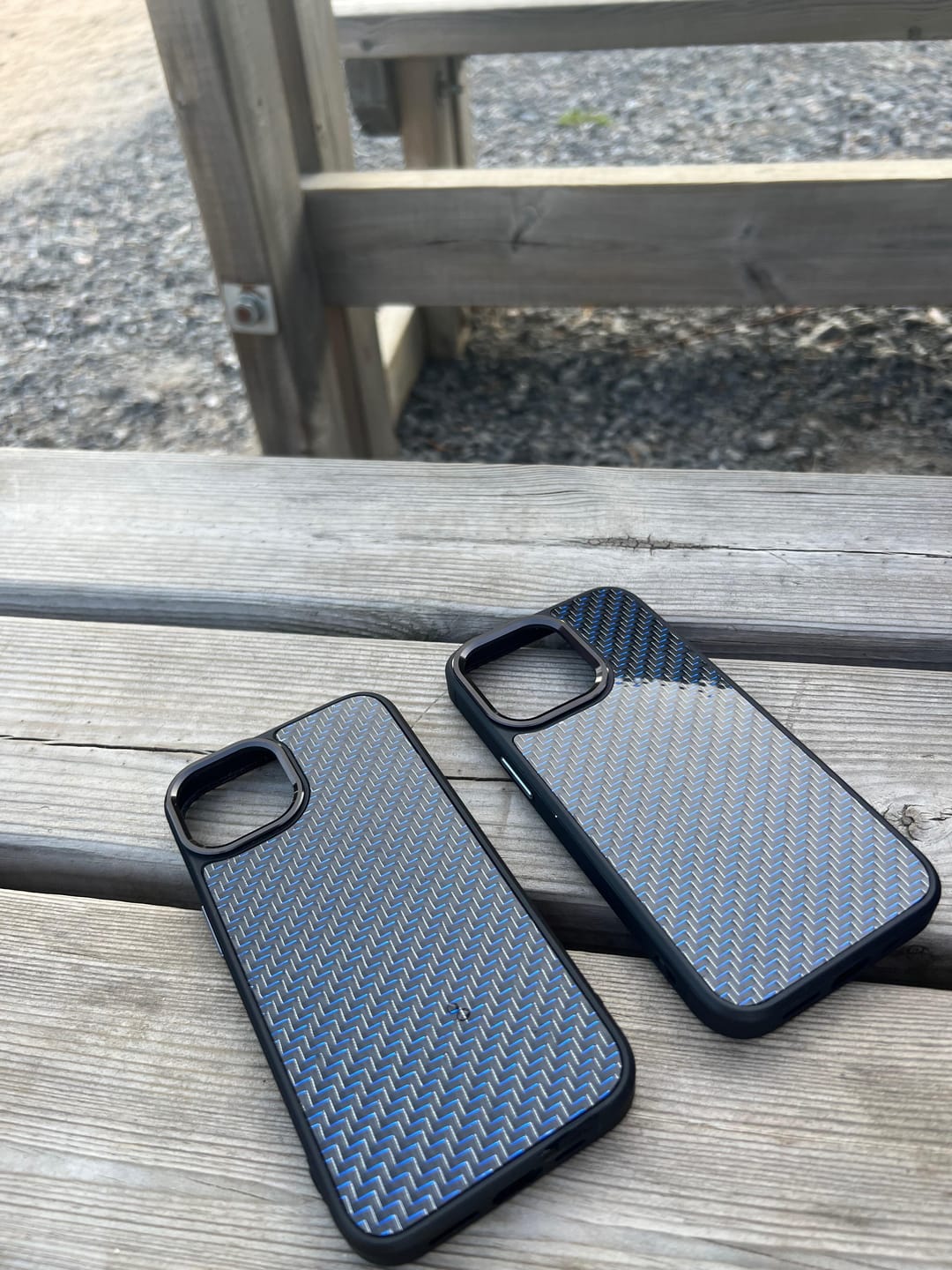 Customer photo review of iPhone Carbon Fiber Phone Case - MagSafe