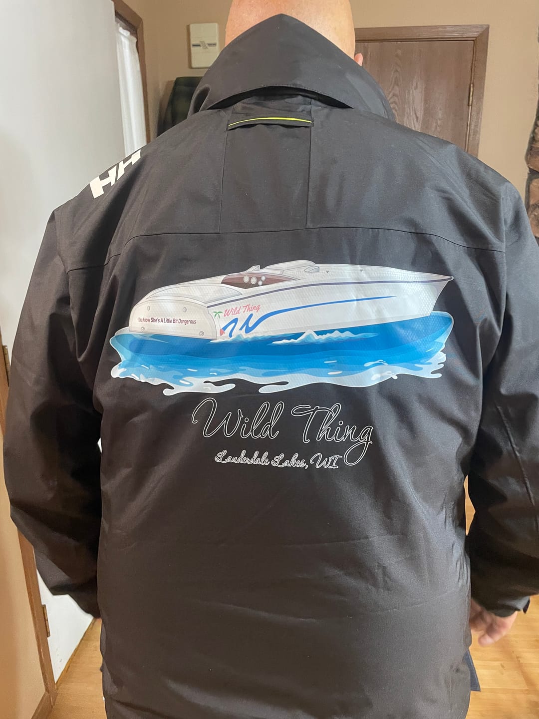 Customer photo review of Helly Hansen Men’s Crew Hooded Jacket 2.0