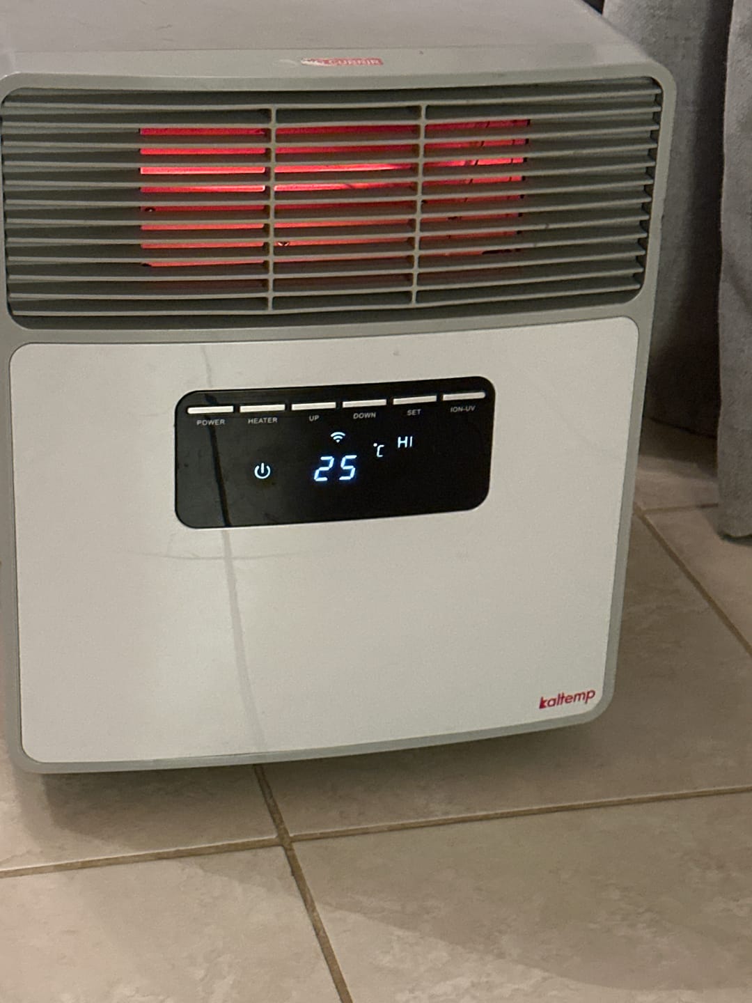 Customer photo review of Estufa Eléctrica Infrarroja Kaltemp IR04 Wifi Bajo Consumo | 60m2
