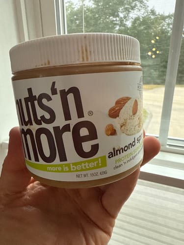 Customer photo review of Almond Butter High Protein Spread