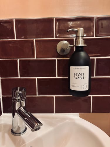 Customer photo review of Single Soap Dispenser Mounted Holder