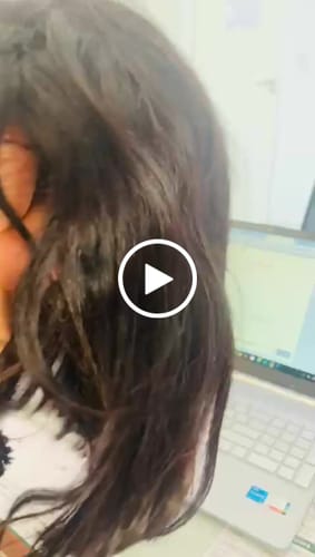 Customer video review of Brazilian BLUSH 10A Bob Lace Wig - 12"