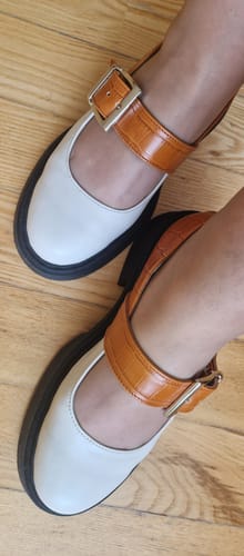 Customer photo review of Nida Closed Toe Sandals