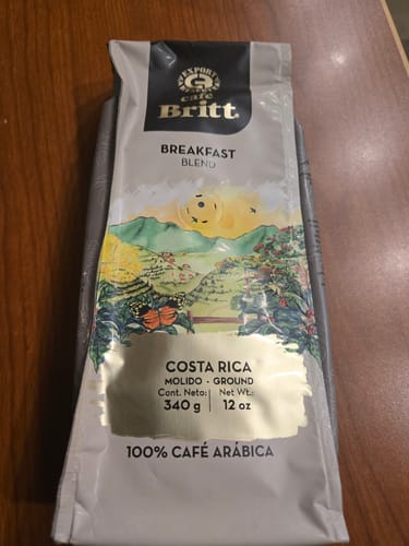 Customer photo review of COSTA RICAN BREAKFAST BLEND COFFEE